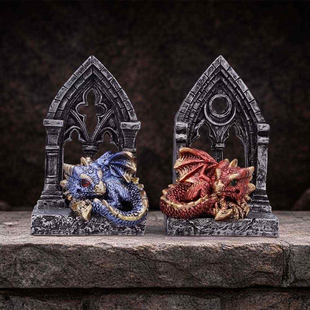 Nemesis Now - Gate Keepers Figurines - Dragon - Multicolours
